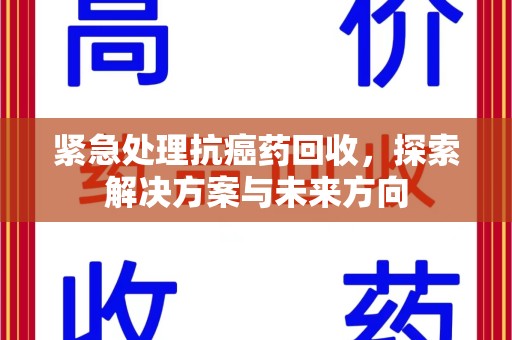 滁州紧急处理抗癌药回收，探索解决方案与未来方向