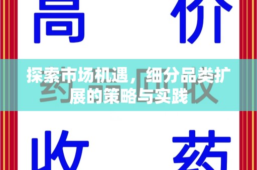 滁州探索市场机遇，细分品类扩展的策略与实践