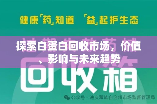 滁州探索白蛋白回收市场，价值、影响与未来趋势